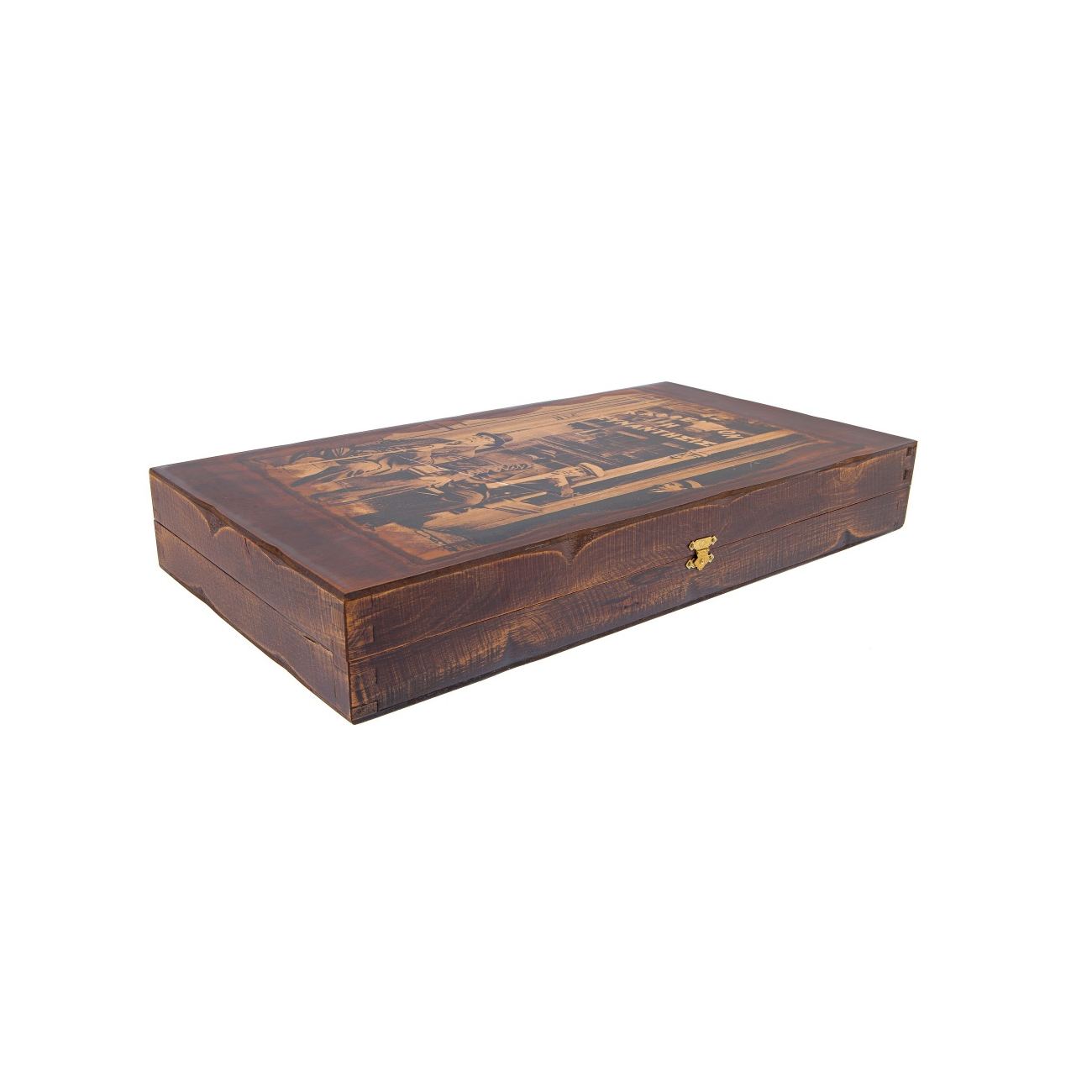 Backgammon Game Set Wooden Handmade The Coffeehouse Design Small Handmade Wooden Backgammon Game Set The Coffeehouse Picture Inset Small 2