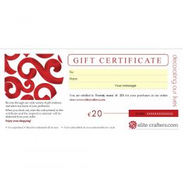 Elitecrafters Gift Certificate - Gift Voucher 20€ 