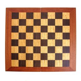 Handmade Mahogany Wood Backgammon Chess & Checkers Wooden Board Game Set - Large 3