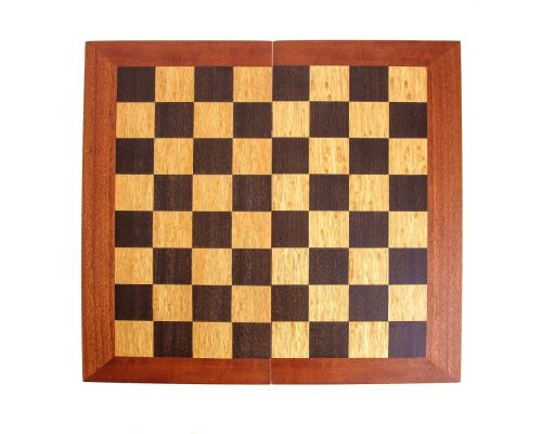 Handmade Mahogany Wood Backgammon Chess & Checkers Wooden Board Game Set - Large 3