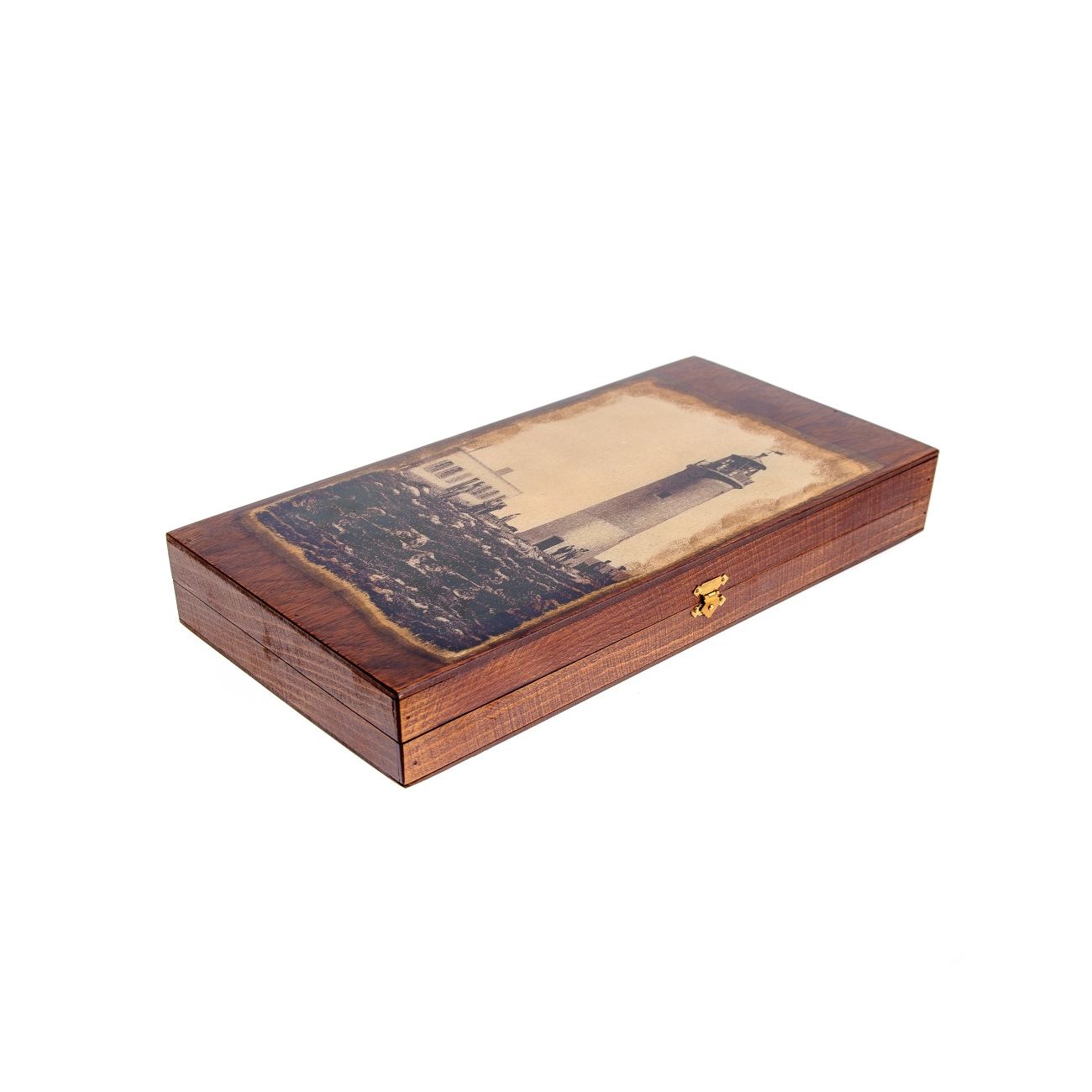 Backgammon Game Set Wooden Handmade The Lighthouse Design Large Handmade Wooden Backgammon Board Game Set Lighthouse Picture Exterior Large 2