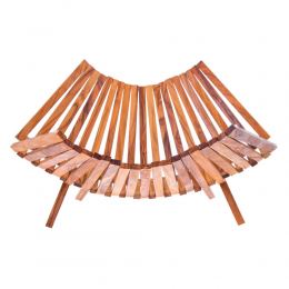 Olive Wood Fruit or Vegetable Basket Handmade, Wooden Folding Display Stand 11' (29cm) 2