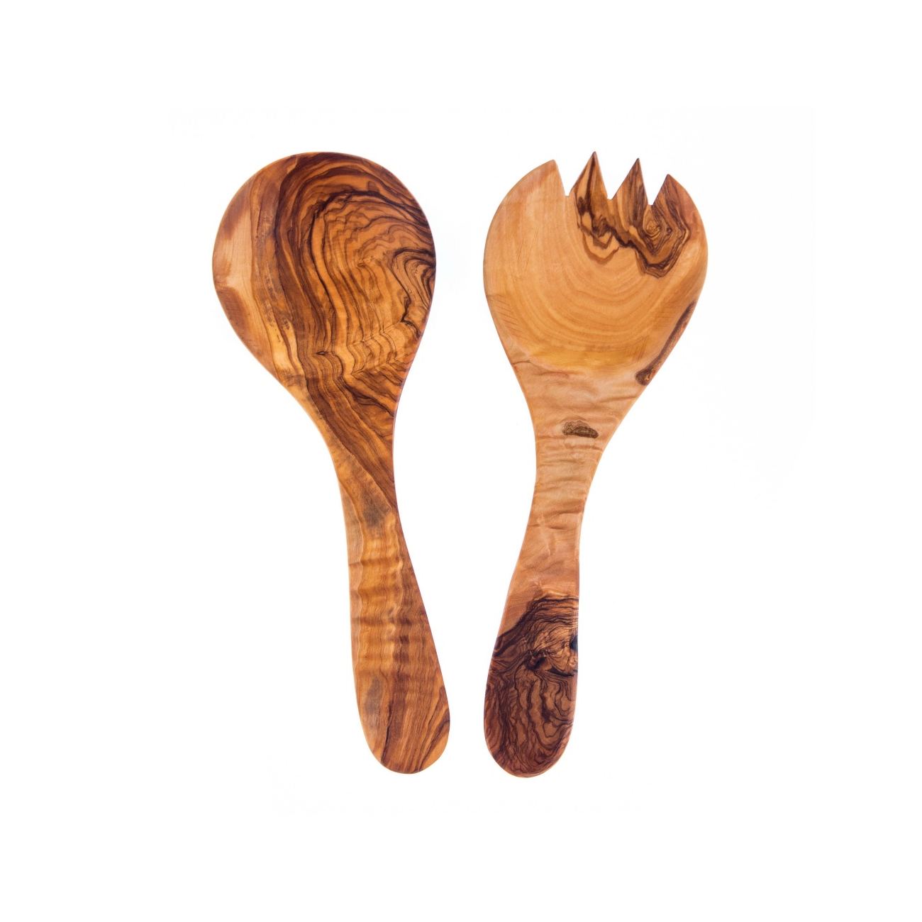 Salad Servers For Kitchen Salad Forks Spoon Long Wood Serving Fork Wooden Mixing