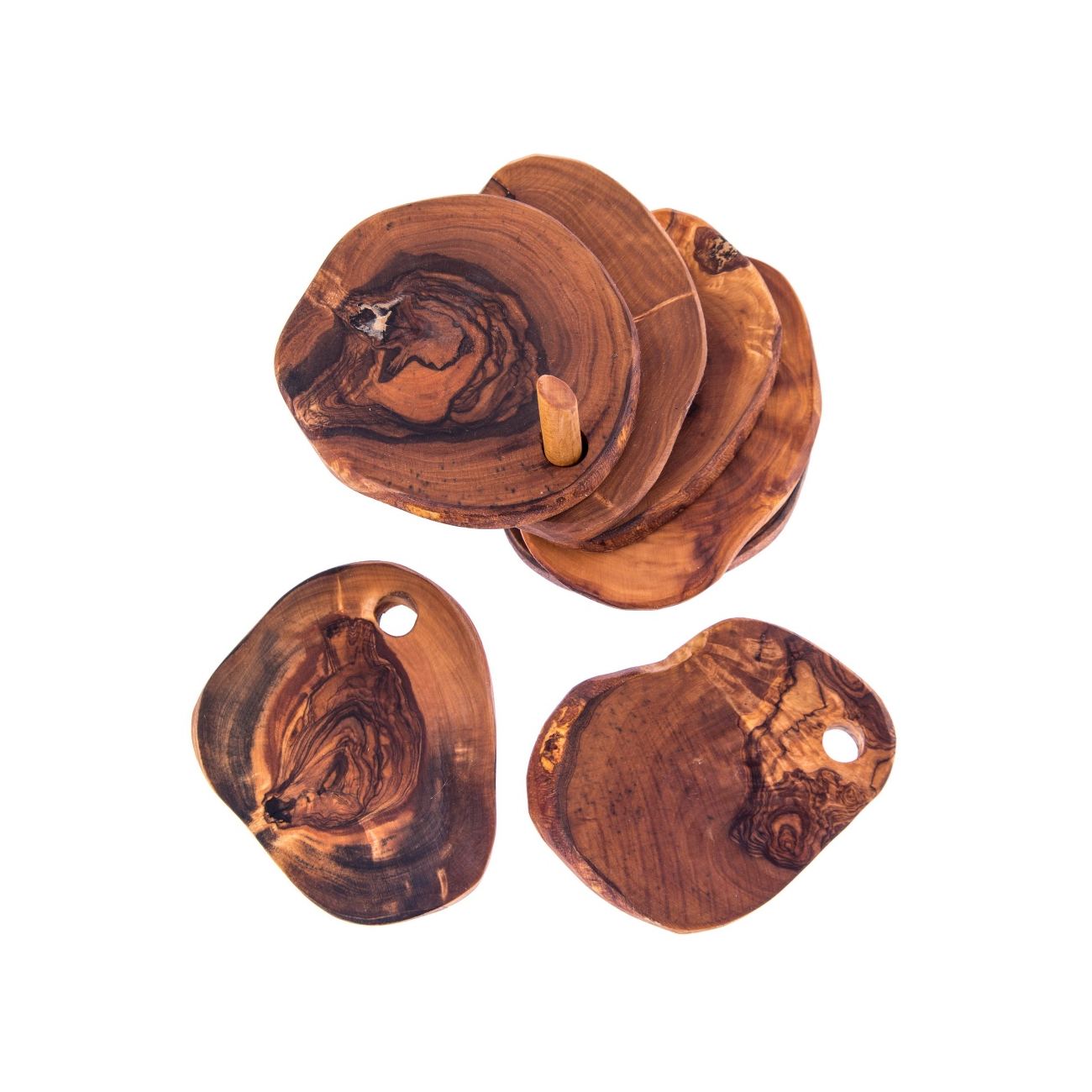 Rustic cheap drink coasters