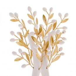 Δέντρο Ελιάς - Κεραμικό Διακοσμητικό, Άσπρο
