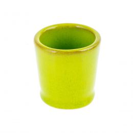 Drink Serving Set of 6 - Stylish & Modern Handmade Decanter Set - Bright Green