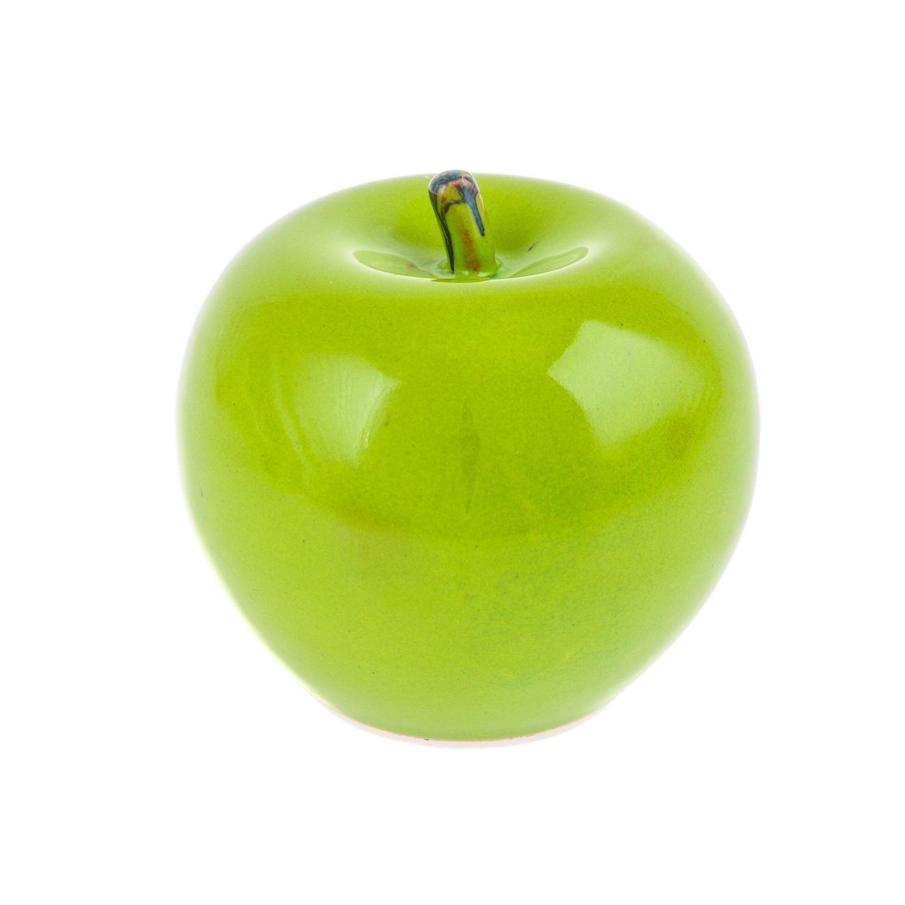 Green Apple Modern Handmade Ceramic Decor Ornament 3 9