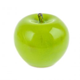 Green Apple - Modern Handmade Ceramic Decor Ornament - 3.9'' (10cm) 