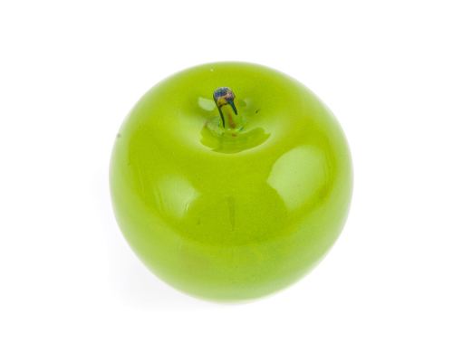 Green Apple - Modern Handmade Ceramic Decor Ornament - 3.9'' (10cm) 