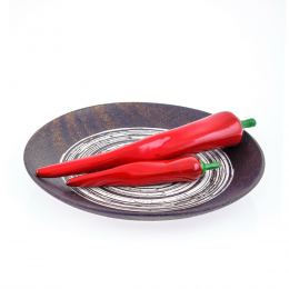 Διακοσμητική Πιπεριά - Κεραμική, Κόκκινη Μικρή