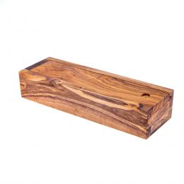 Olive Wood Dominoes Game or Domino Game Set - Handmade