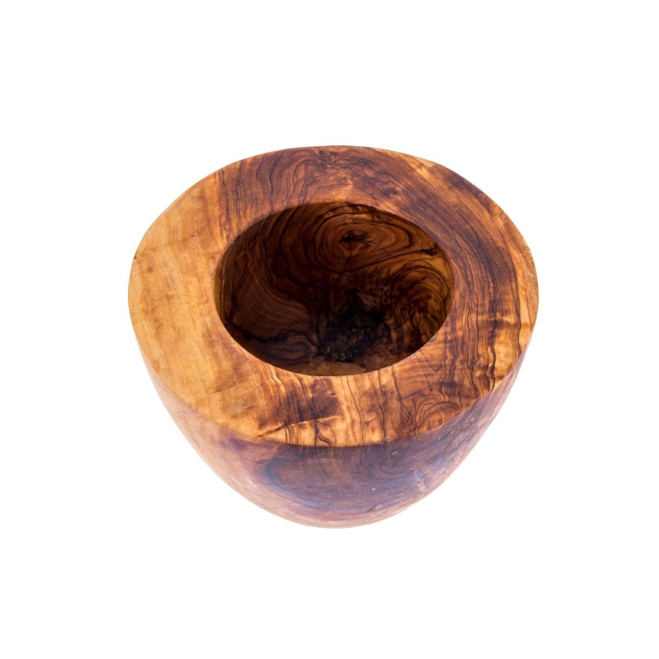 Olive Wood Mortar and Pestle or Crusher Handmade Kitchen Tool