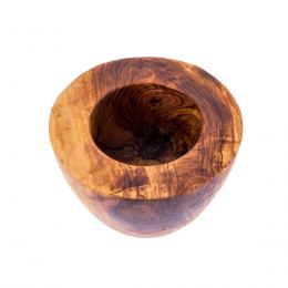 Olive Wood Mortar and Pestle or Crusher - Handmade Kitchen Tool - Classic Style - 5.5" (14cm)