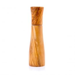 Olive Wood Salt - Pepper mill or Pepper Grinder, Modern Style