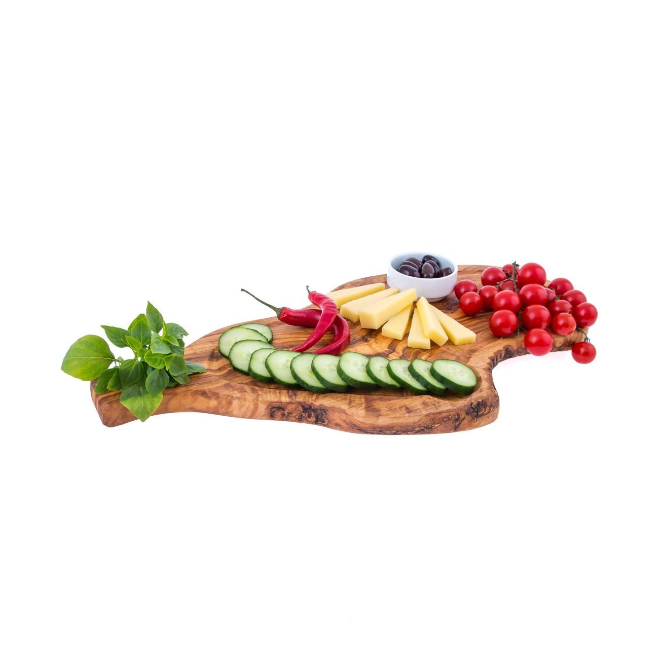 Handmade 100% Olive Wood Cutting Board, Chopping Bread, Fruit, Meat 12 –  oliviko