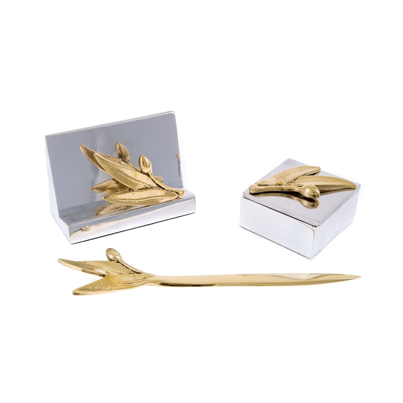 https://www.elitecrafters.com/image/cache/data/uploads/201611m/C4/Set_of_3_Classy_Solid_Metal_Office_Desk_Accessories_Handmade,_Golden_Olive_Branch_Design_-_Decor_Storage_Box,_Business_Card_Holder_n_Letter_Opener_1-1300x1300.jpg