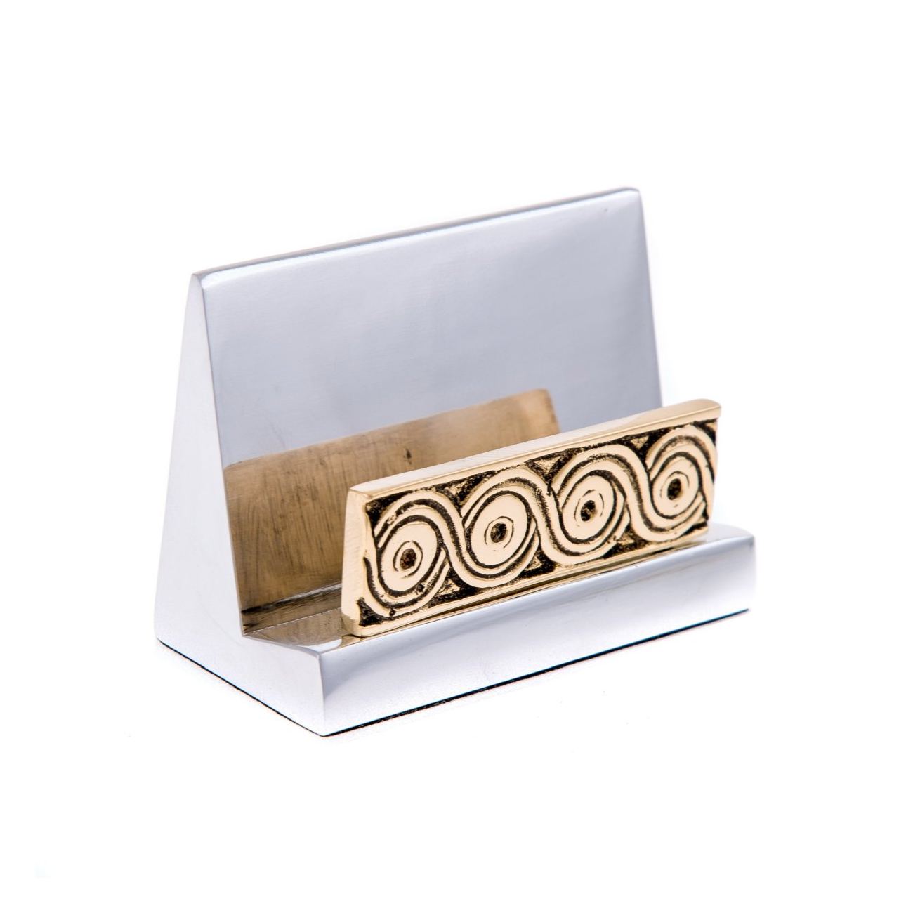 Desk Accessories Set Of 3 Archaic Design Handmade Solid Metal