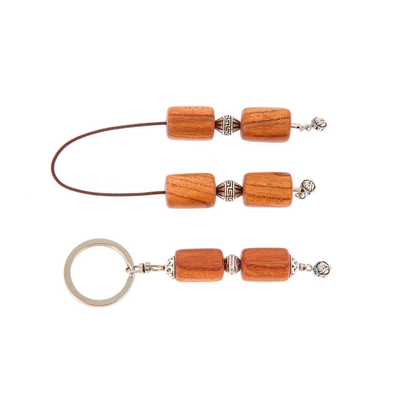 Begleri & Key Holder Set of Almond Wood Beads
