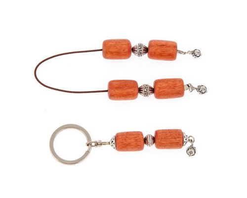 Begleri & Key Holder Set of Eucalyptus Wood Beads