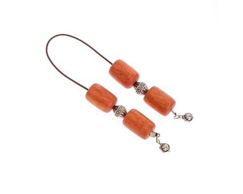 Begleri & Key Holder Set of Eucalyptus Wood Beads