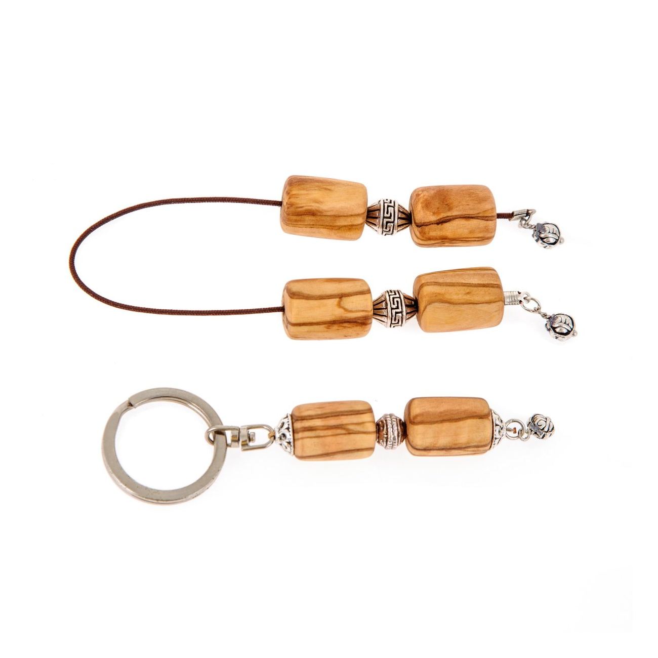 てなグッズや & Begleri Key Beads Wood Olive of Set Holder その他