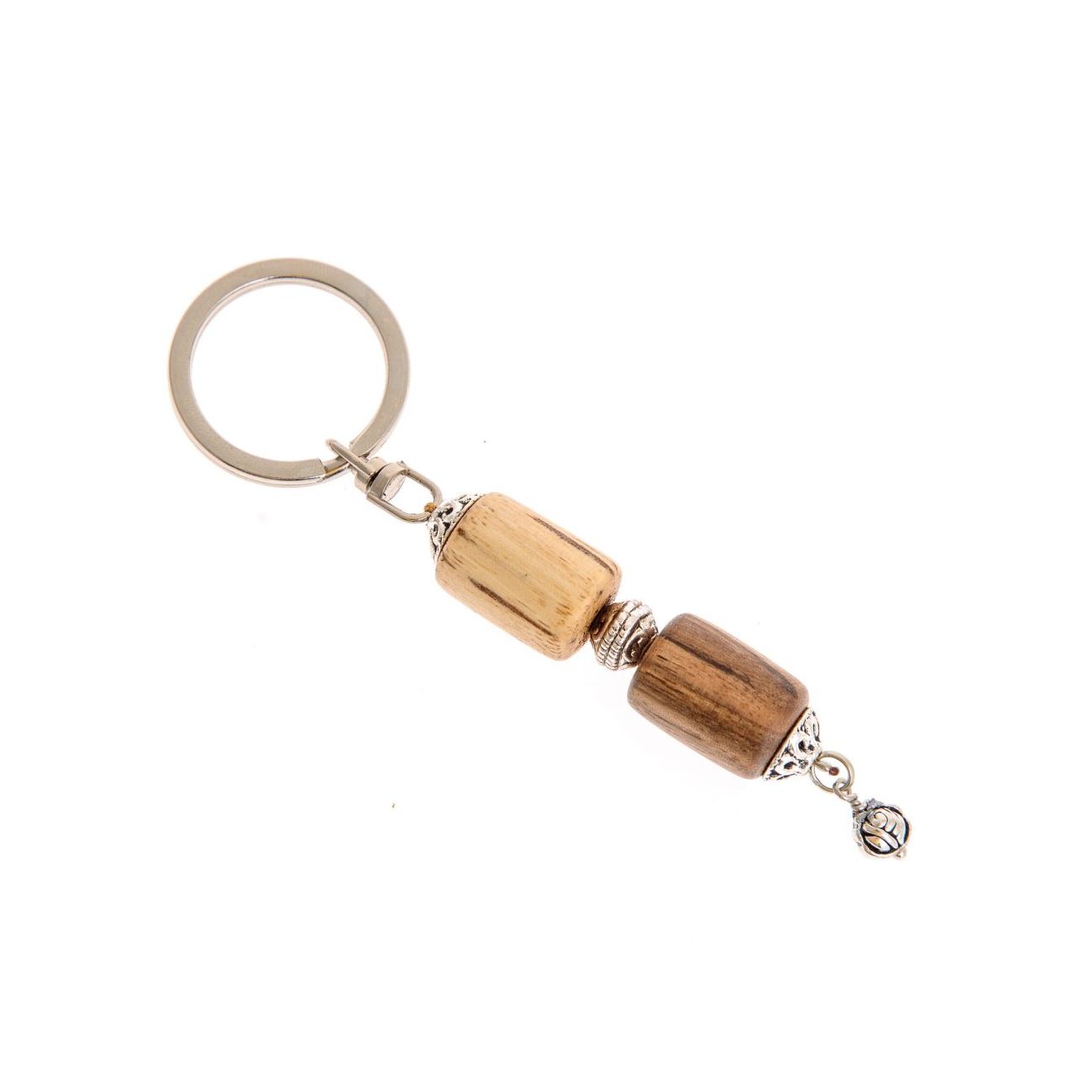 Worry Beads or "Komboloi" & Key Holder Set Handmade of Walnut Wood