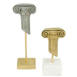 Ancient Gold Column - Pillar, Table Sculpture - 2 Designs