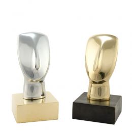 Cycladic Idol, Metal Table Sculpture - 2 Designs-Colors