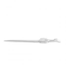 Letter Opener, Handmade of Solid Aluminum Metal, Classy Desk Accessory, "Cycladic Idol" Design