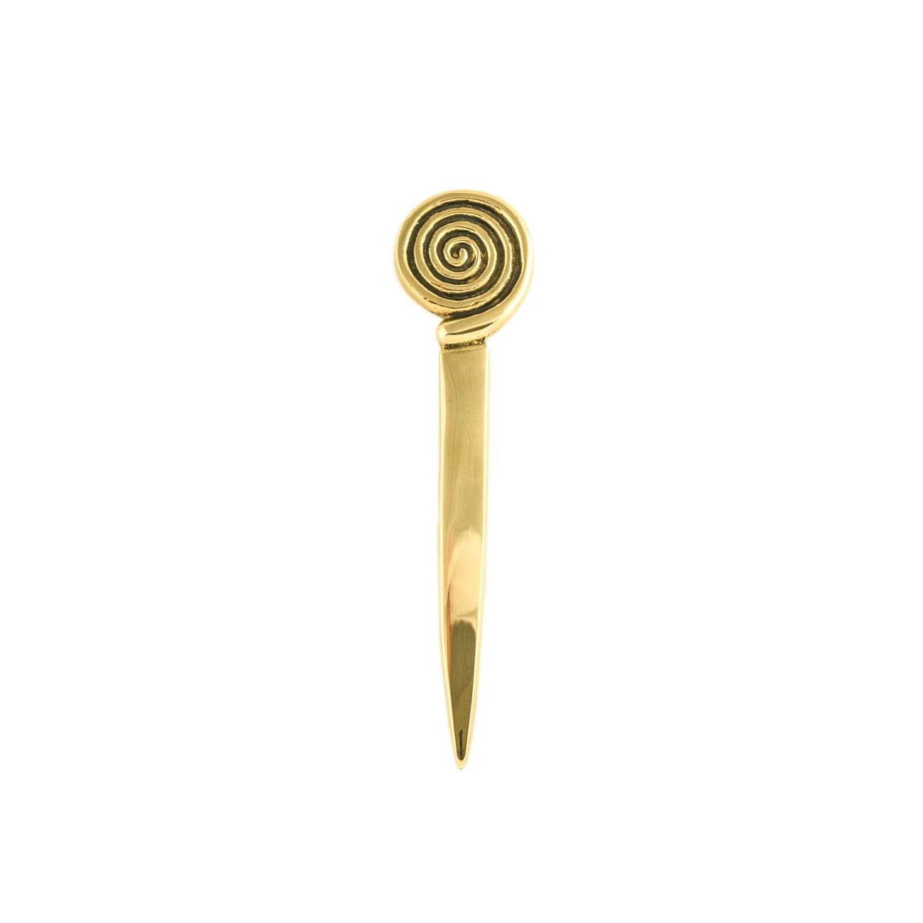 Personalized Letter Opener - Spiral Scroll