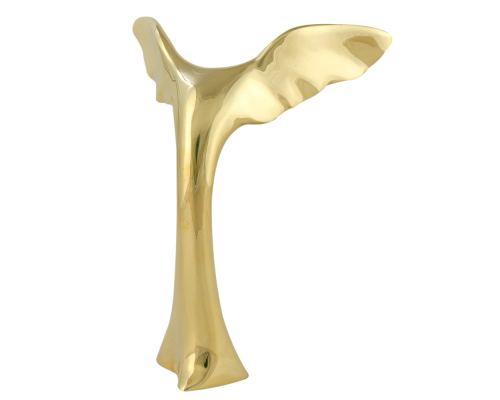 Μεταλλικό Γλυπτό Διακοσμητικό – Φτερωτή Νίκη, Χρυσό (20cm)