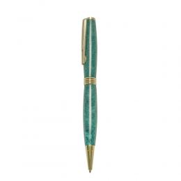 Στυλό Διαρκείας, Χειροποίητο από Πράσινη Ρητίνη, Σειρά “Hermes”,2