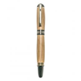 Fountain Pen, Handmade of Olive Wood, "Praxis" Design, 5