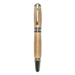 Fountain Pen, Handmade of Olive Wood, "Praxis" Design, 5