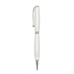 Ballpoint Pen, Handmade of White Corian, Venus Design, 1