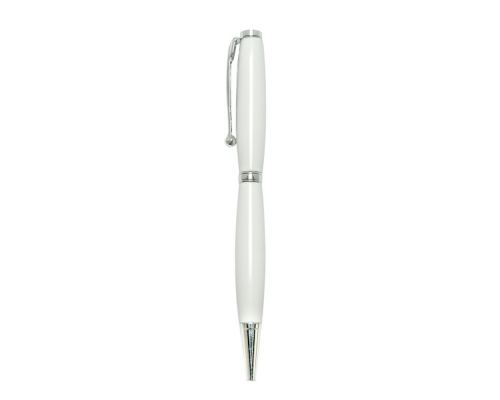 Ballpoint Pen, Handmade of White Corian, Venus Design, 1