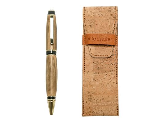 Ballpoint Pen, Handmade of Olive Wood, "Zeus" Design