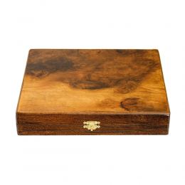 Handmade of Olive Wood Chess Board Game Set in a Wooden Box 7A