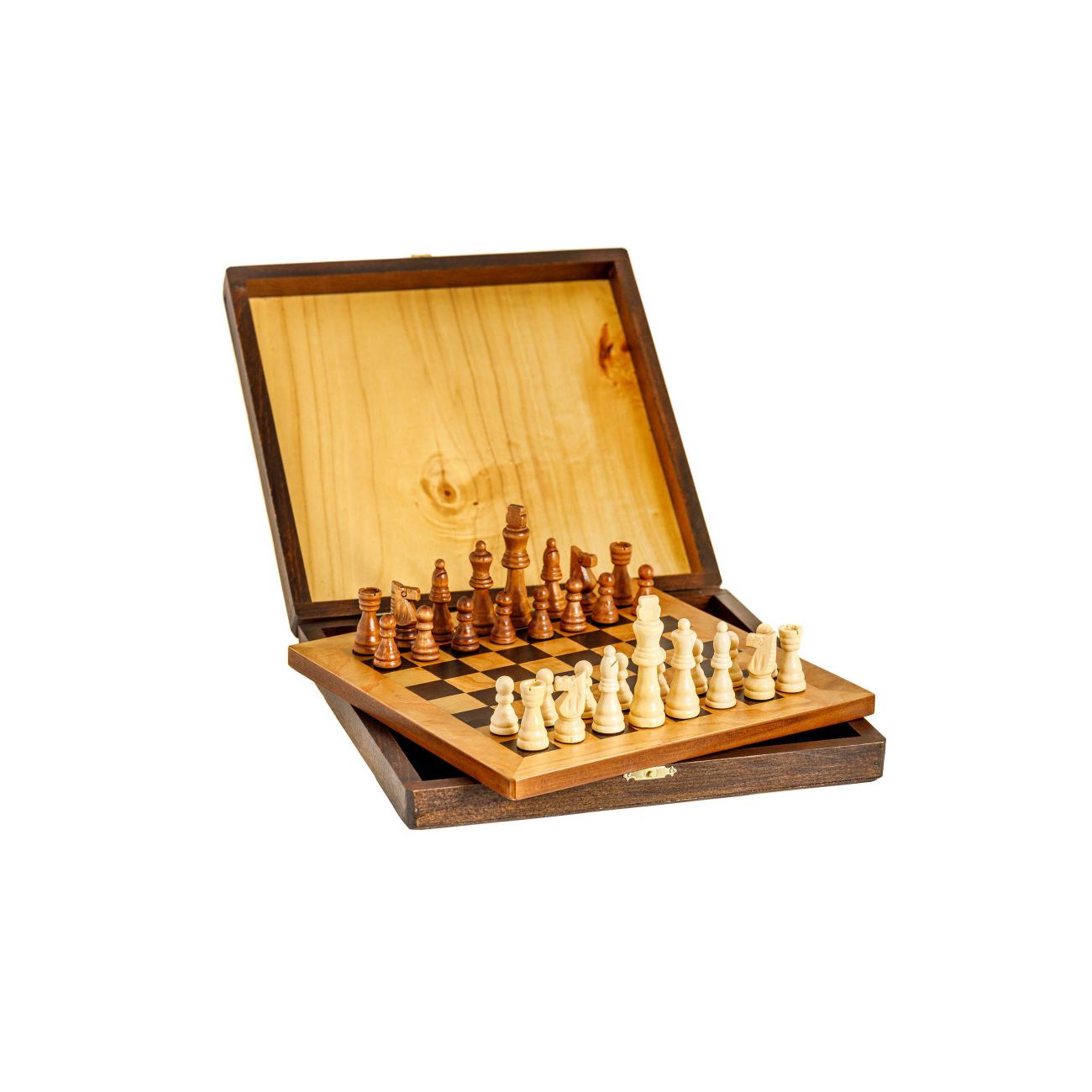 1.33" Squares Details about   Olive wood & Wenge handcrafted chess board in Greece 