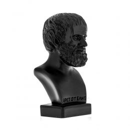 Aristotle Head Bust Statue, 24cm Black 1