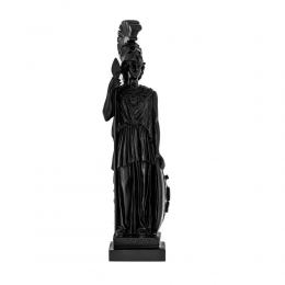 Athena Goddess or Minerva Statue, 26cm / 10.2'', Black