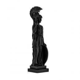 Athena Goddess or Minerva Statue, 26cm Black 2