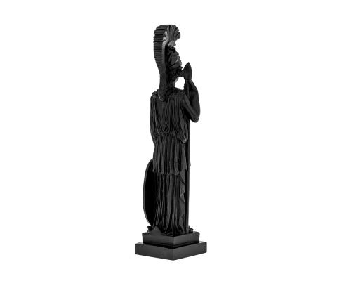 Athena Goddess or Minerva Statue, 26cm Black 1