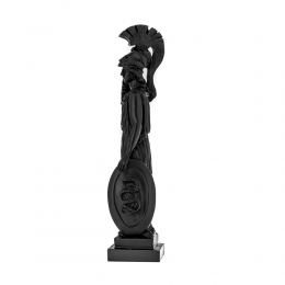 Athena Goddess or Minerva Statue, 26cm Black 3