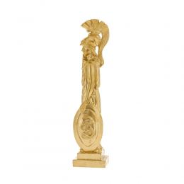 Athena Goddess or Minerva Statue, 26cm Gold 3