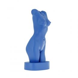 Female Body Modern Statue 20cm Blue 1
