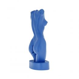 Female Body Modern Statue 20cm Blue 2