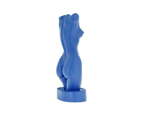 Female Body Modern Statue 20cm Blue 2