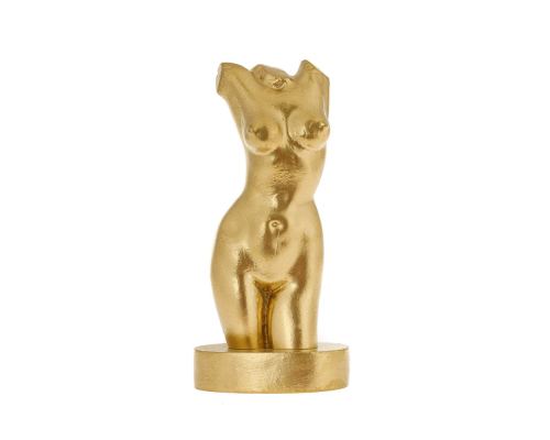 Female Body Modern Statue, 20cm / 7.8'', Gold