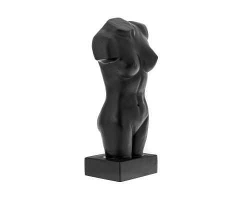 Άγαλμα Γυναικείο Σώμα 41 cm Μαύρο 1